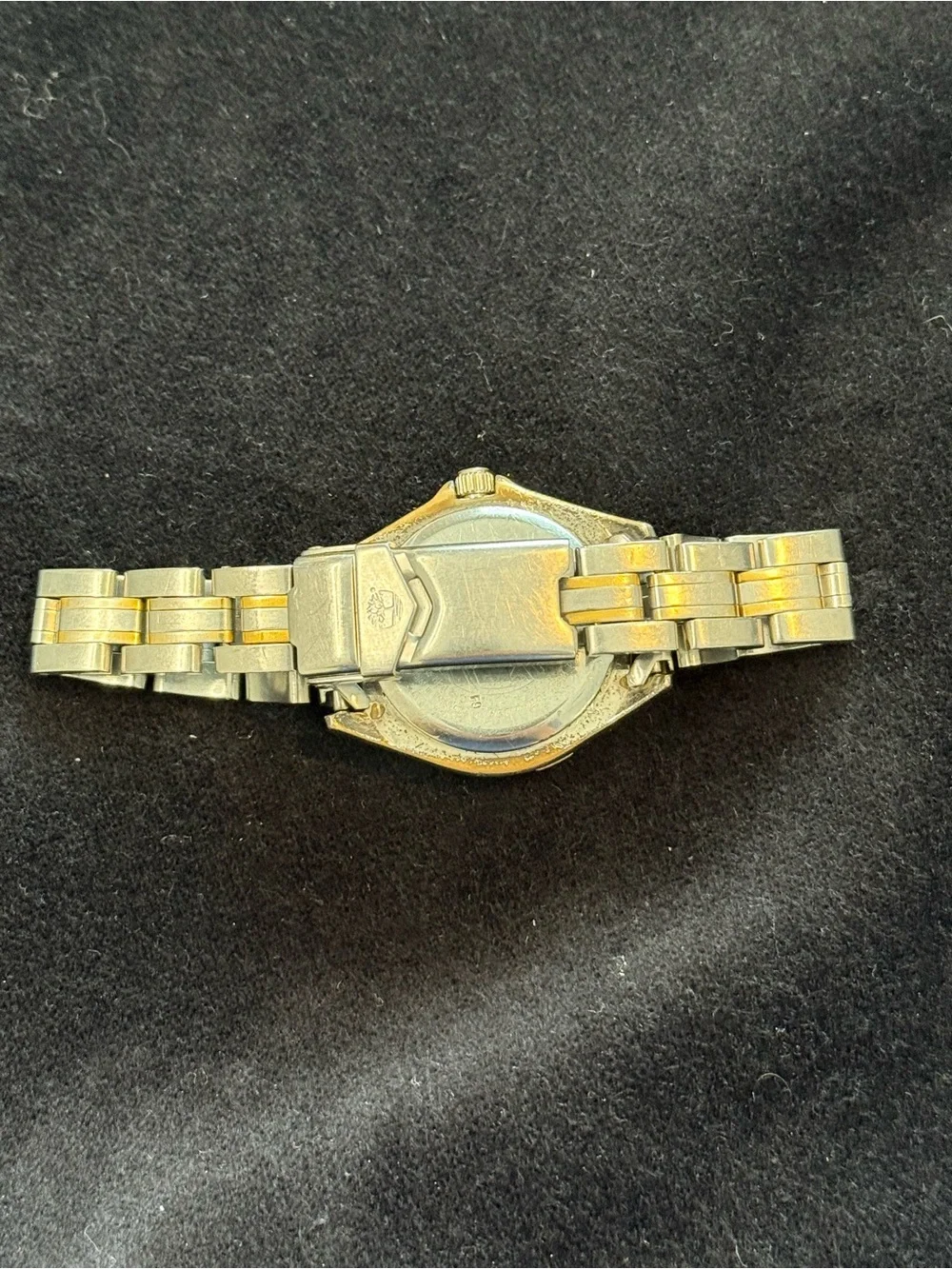 TIMBERLAND Men’s INDIGLO Date WR 50m Silver Tone Link Band New Battery Working